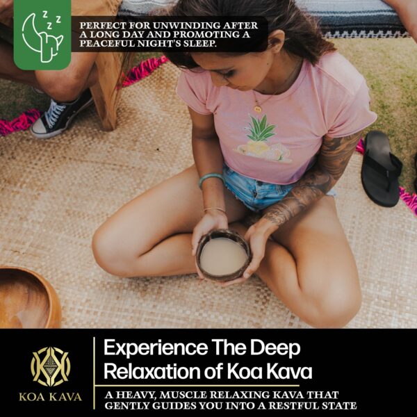 Version 1.0.0 Bolsa de polvo Kava Kava Koa Kava 8 oz