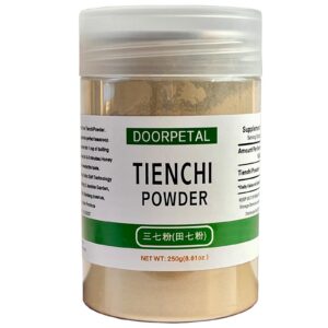 Version 1.0.0 Polvo de Notoginseng Sanqi natural Doorpetal bolsa 250 gramos