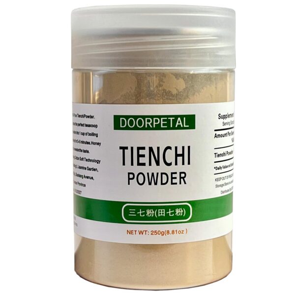 Polvo de Notoginseng Sanqi natural Doorpetal bolsa 250 gramos