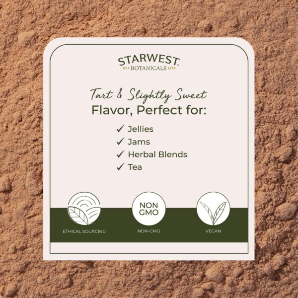 Polvo orgánico de baya de espino blanco por Starwest Botanicals