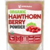 Polvo orgánico de bayas de espino albar XPRS Nutra 4 onzas