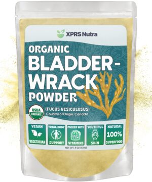Polvo orgánico de bladderwrack XPRS Nutra - Frasco