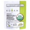 Polvo orgánico de brotes de brócoli KOYAH con liofilización