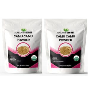 Polvo Orgánico de Camu Camu Mayan's Secret