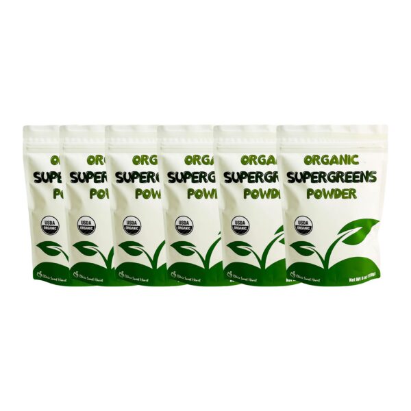 Version 1.0.0 Polvo orgánico Cherie Sweet Heart supergreens para batidos nutritivos