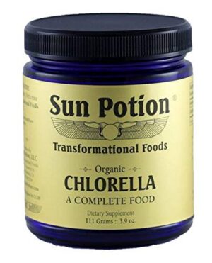 Polvo orgánico de clorella Sun Potion certificado USDA