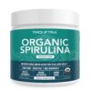 Polvo orgánico espirulina Parry superalimento azul-verde 8 oz