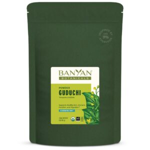 Polvo orgánico de Guduchi Banyan Botanicals envase 1 lb
