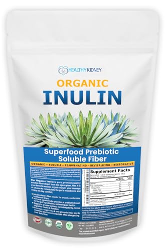 Version 1.0.0 Polvo orgánico de inulina de agave para salud digestiva