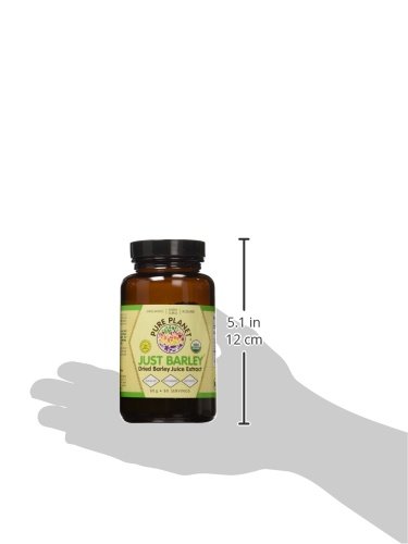 Polvo orgánico Just Barley 80 porciones Pure Planet envase frontal