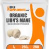 Polvo orgánico melena de león BulkSupplements frasco destaque