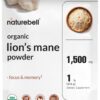Polvo orgánico de Melena de León NatureBell 1lb