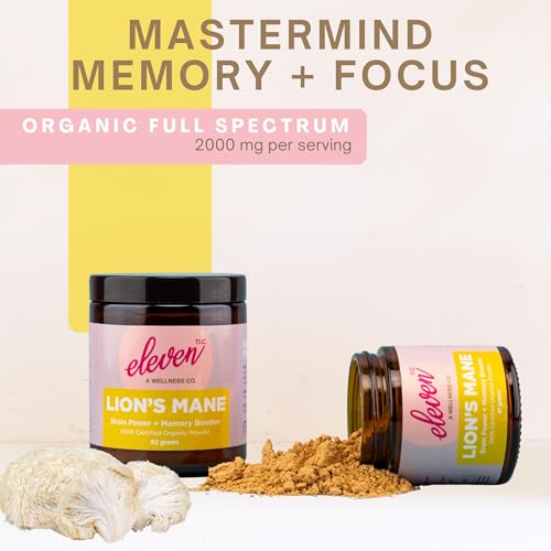 Version 1.0.0 Polvo de melena de león orgánico en cuchara