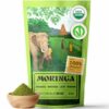 Polvo orgánico de moringa NaturaleBio empaque 2 lb
