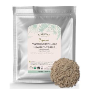 Polvo orgánico raíz de malvavisco Starwest Botanicals 16oz