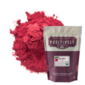 Version 1.0.0 Bolsa de polvo orgánico de raíz de remolacha Positively Botanicals