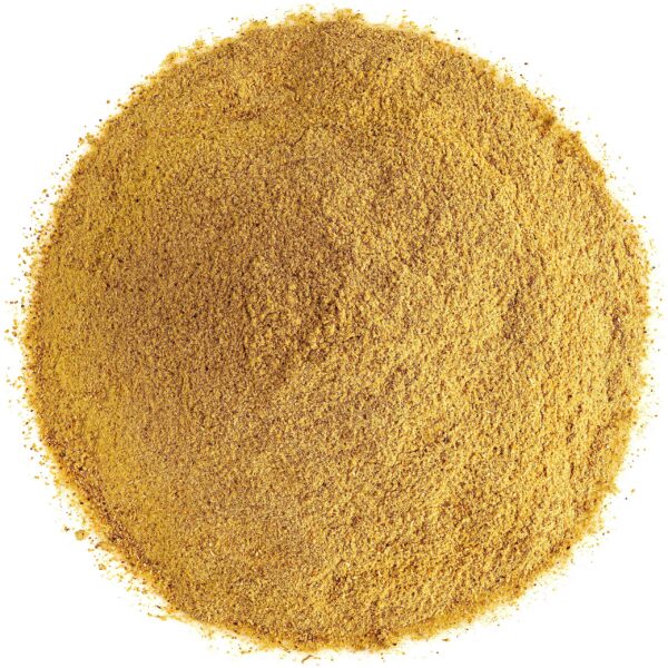 Polvo orgánico de Triphala 250g en empaque original Valley of Tea