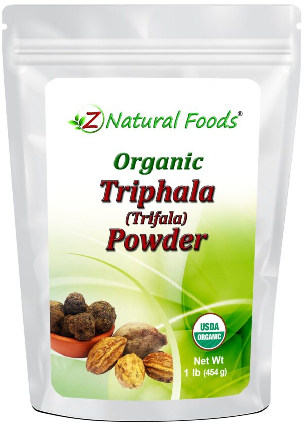 Polvo orgánico triphala para limpieza y digestión saludable