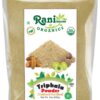 Polvo orgánico Triphala Rani empaque frontal 200g