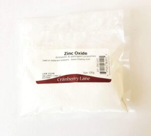 Polvo de óxido de zinc Cranberry Lane 100 g