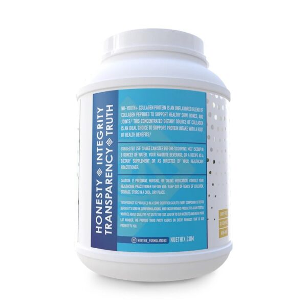 Polvo de péptidos de colágeno Nu-Youth para bienestar y rendimiento