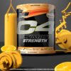 Polvo pre entreno Cellucor C4 Ultimate Strength sabor paleta naranja