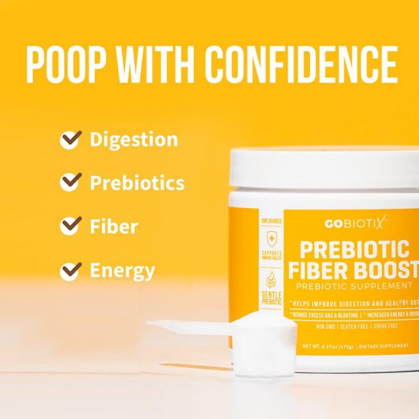 Ingredientes naturales en GOBIOTIX fibra prebiótica polvo