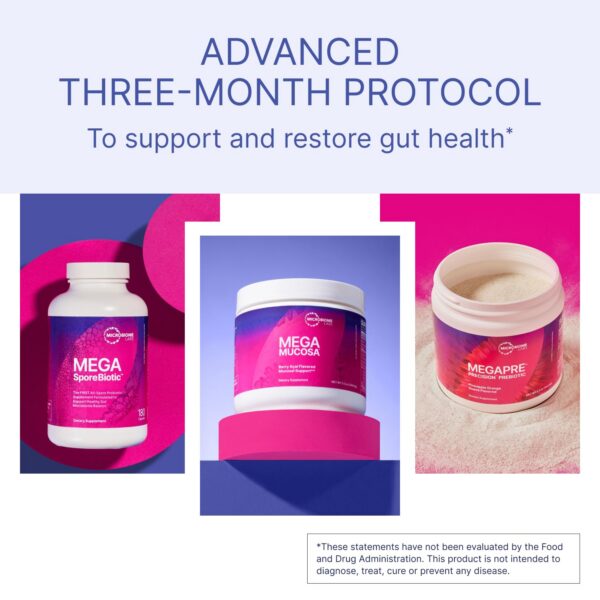 Version 1.0.0 Polvo prebiótico MegaPre para diversidad microbiana