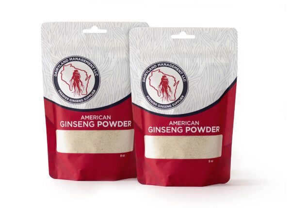 Polvo premium ginseng americano Dairyland para energía