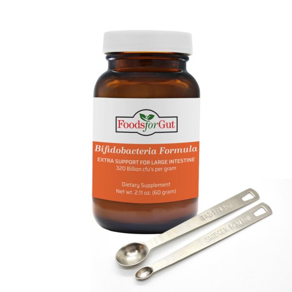 Version 1.0.0 Polvo probiótico Foods For Gut fórmula Bifido 320 mil millones 60g