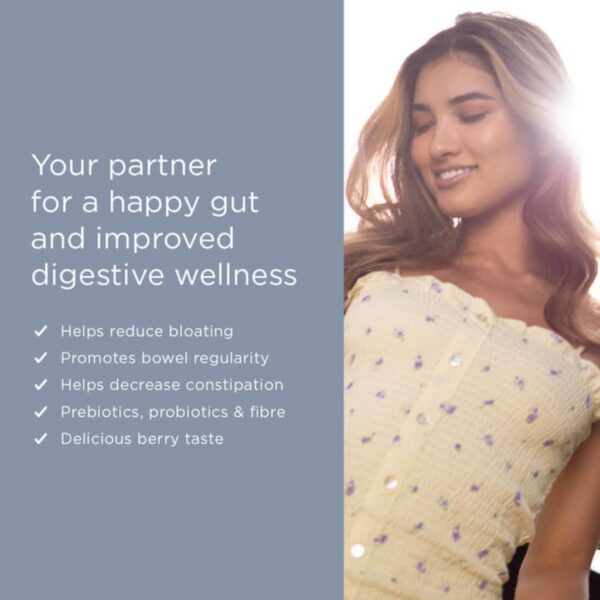 Polvo probiótico Tropeaka Pro Gut+ sabor natural frutos rojos