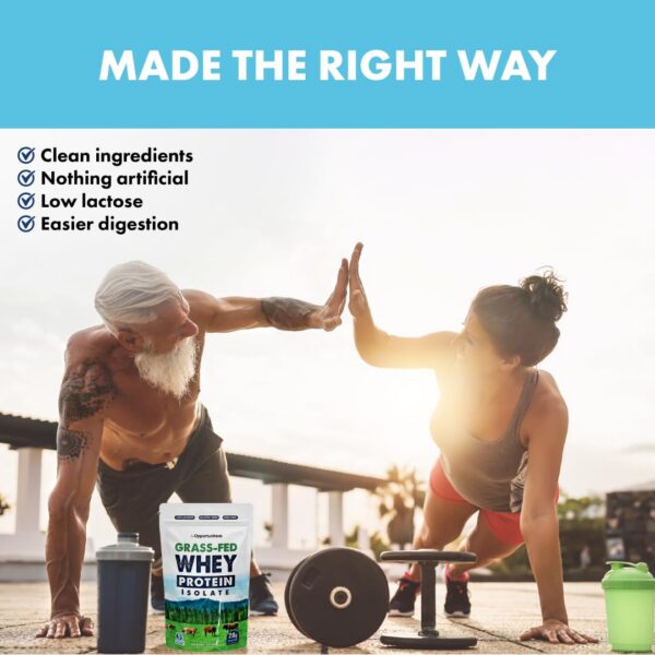 Polvo proteico para construcción de músculo y recuperación