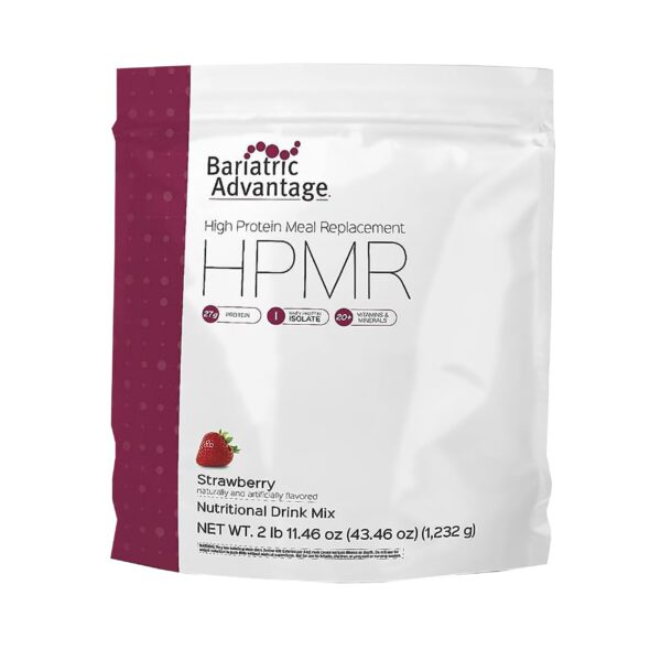 Polvo de proteína Bariatric Advantage sabor fresa 28 porciones