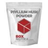 Caja de polvo de psyllium Husk BoxNutra 500 g para digestión