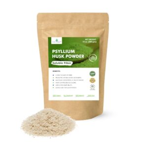 Version 1.0.0 Paquete de polvo de psyllium orgánico para suplemento de fibra Cosmic Element