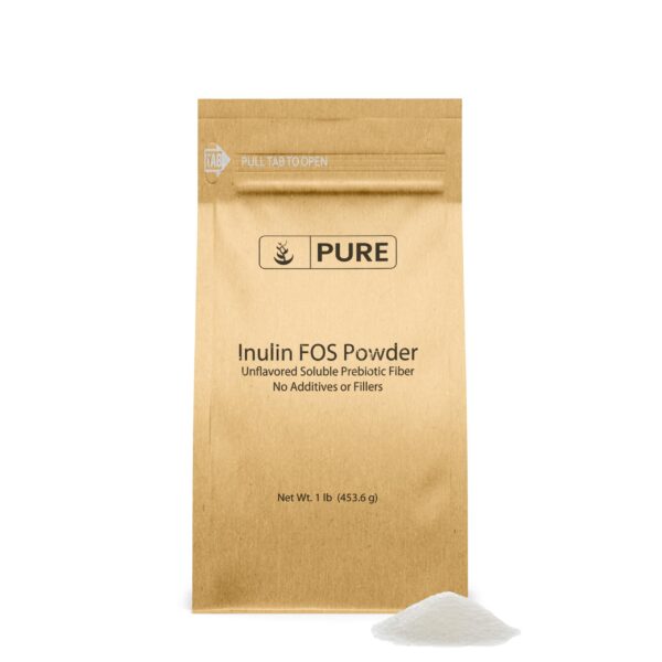 Version 1.0.0 Polvo puro de inulina FOS 1 libra PURE ORIGINAL INGREDIENTS