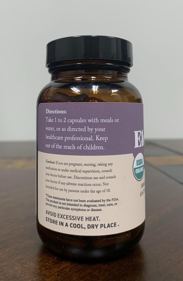 Version 1.0.0 Polvo puro de sauco orgánico encapsulado para apoyo inmunológico