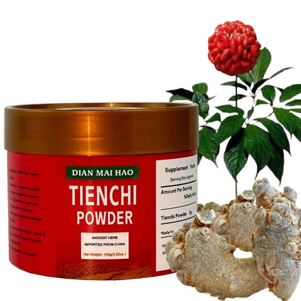 Polvo puro de Tienchi Ginseng DIAN MAI HAO 100g