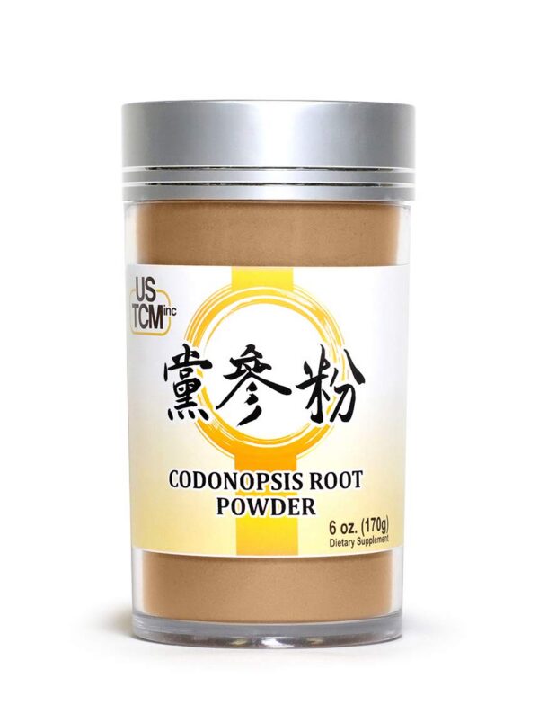 Polvo fino de raíz de Codonopsis USTCM 120mesh paquete frontal