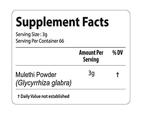 Polvo de raíz de regaliz para bienestar bixa BOTANICAL