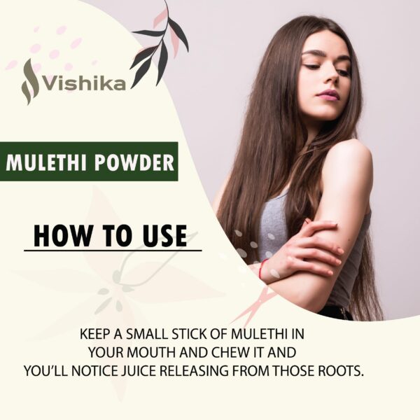 Polvo de Regaliz Mulethi puro para piel y cabello saludables