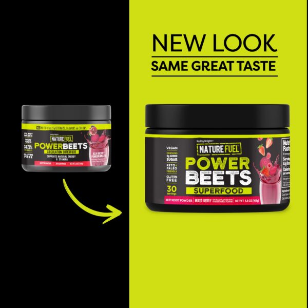 Polvo remolacha Power Beets 30 porciones sabor frutos rojos