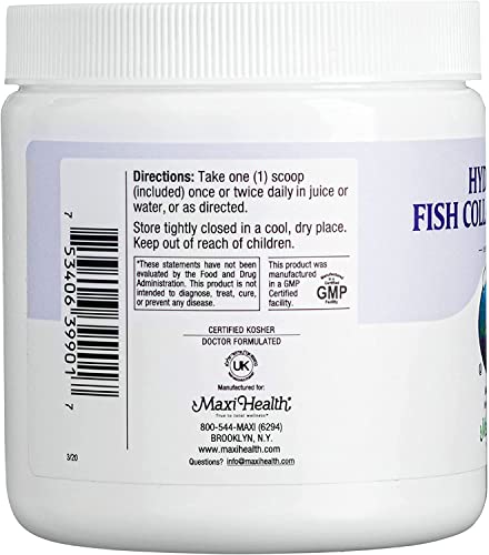 Polvo sin sabor Maxi Health