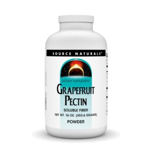 Polvo Source Naturals pectina de toronja fibra soluble 16 onzas