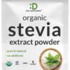 Polvo de stevia orgánica DEAL SUPPLEMENT 12oz endulzante natural