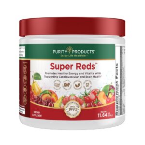 Version 1.0.0 Paquete de polvo Super Reds de Purity Products 330 gramos