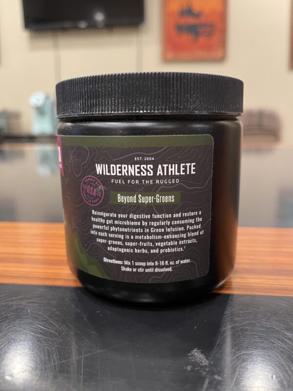 Polvo superalimento verdes Wilderness Athlete 30 porciones
