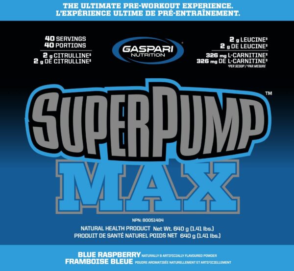 polvo suplemento pre entrenamiento fuerza y resistencia Gaspari