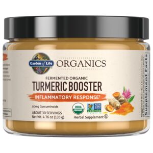 Polvo Turmeric Booster Garden of Life orgánico