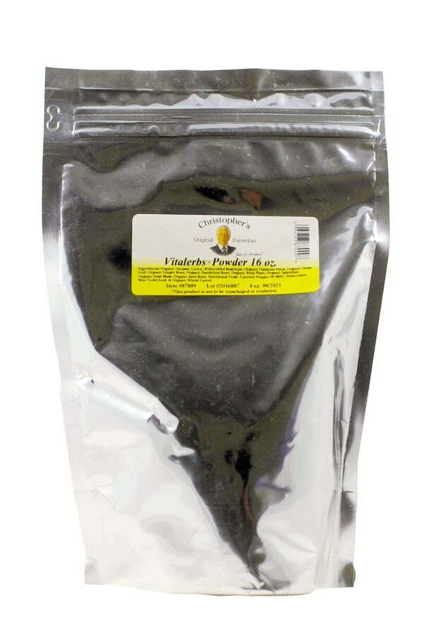 Polvo Vitalerbs 16 OZ de Christophers Fórmulas Originales